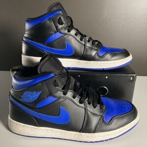 Nike Air Jordan 2019 Black Hyper Royal Blue (Men’s Size 9.5) Sneakers 554724-068